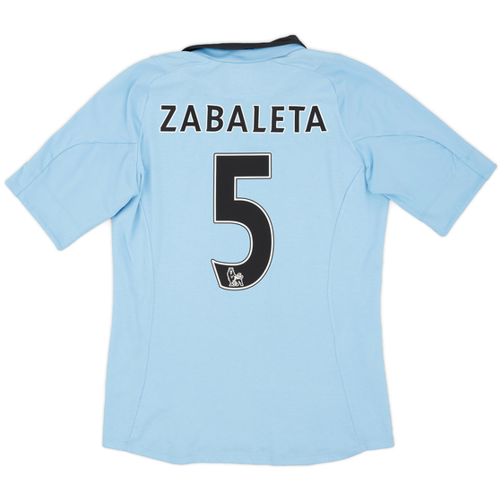 2012-13 Manchester City Home Shirt Zabaleta #5 - 9/10 - (S)
