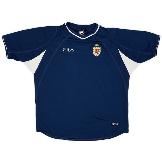 2000-02 Scotland Home Shirt - 6/10 - (XL)