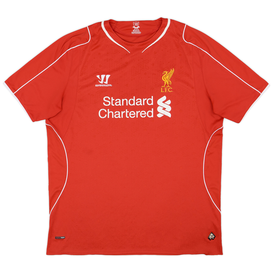 2014-15 Liverpool Home Shirt - 6/10 - (XXL)