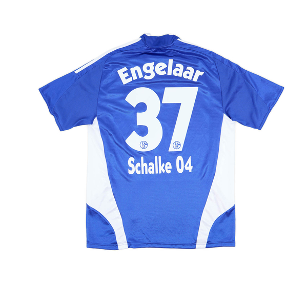 2008-10 Schalke Home Shirt Engelaar #37 - 8/10 - (XL)