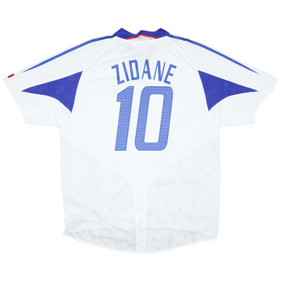 2004-06 France Away Shirt Zidane #10 - 9/10 - (XL)