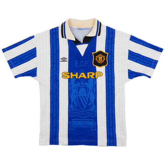 1994-96 Manchester United Third Shirt - 9/10 - (L.Boys)