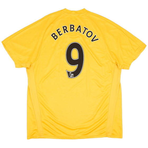 2007-08 Tottenham Third Shirt Berbatov #9 - 5/10 - (XXL)