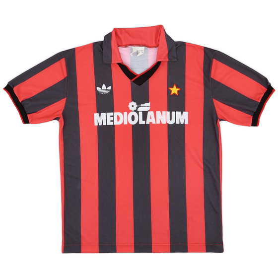 1990-91 AC Milan Home Shirt - 7/10 - (S)