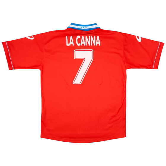 2002-03 SPAL Away Shirt La Canna #7 - 7/10 - (L)