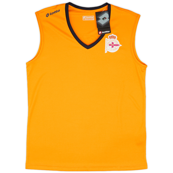 2013-14 Deportivo Lotto Training Vest (L)