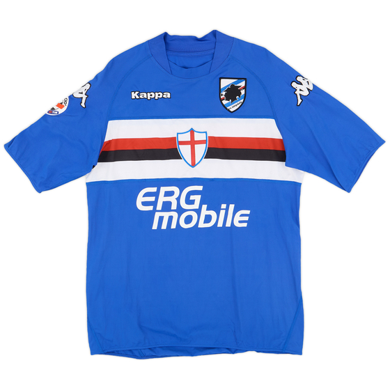 2009-10 Sampdoria Home Shirt - 9/10 - (L)