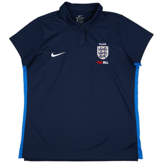 2018-19 England FA Nike Polo Shirt - 9/10 - (Women's XL)
