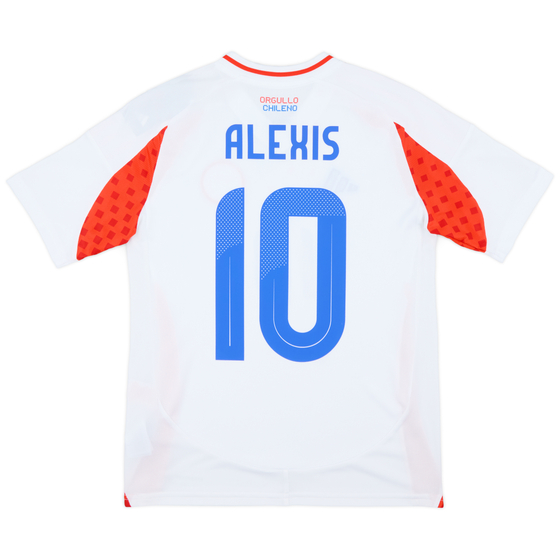 2024-25 Chile Away Shirt Alexis #10 (Youths)