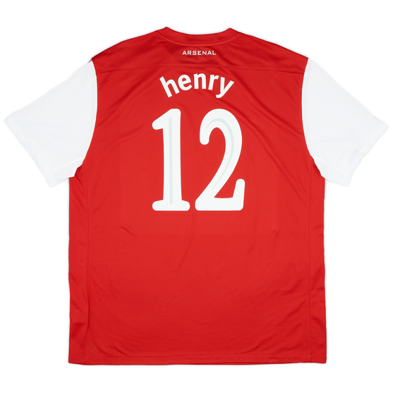 2011-12 Arsenal Home Shirt Henry #12 (XXL)