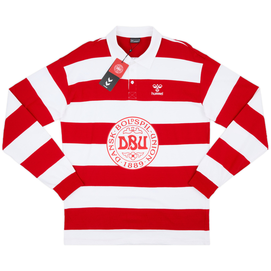 2024-25 Denmark Hummel Rugby Stripe Polo