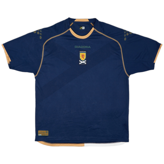 2007-08 Scotland Home Shirt - 5/10 - (XL)