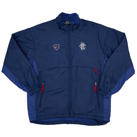 2000-01 Rangers Nike Rain Jacket - 9/10 - (M)
