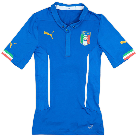 2014-15 Italy Authentic Home Shirt - 8/10 - (S)