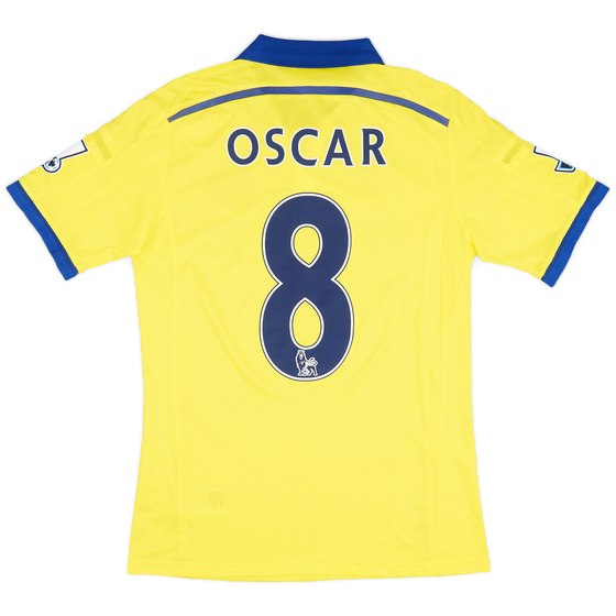 2014-15 Chelsea Match Issue Away Shirt Oscar #8