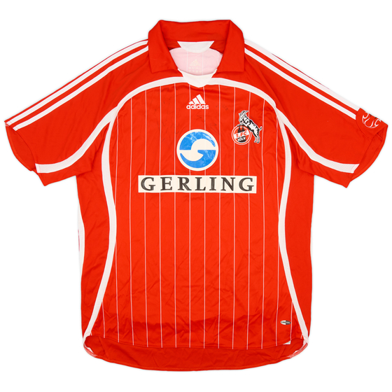 2006-07 FC Koln Signed Home Shirt - 6/10 - (L)