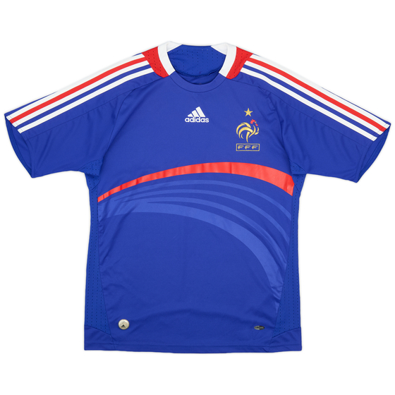 2007-08 France Home Shirt - 9/10 - (XL)
