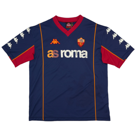 2000-01 Roma Kappa Training Shirt - 6/10 - (L)