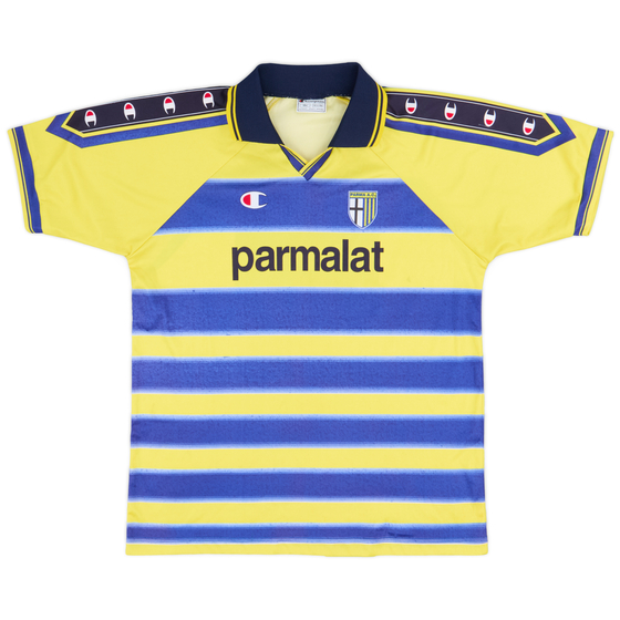 1999-00 Parma Home Shirt - 9/10 - (L.Boys)