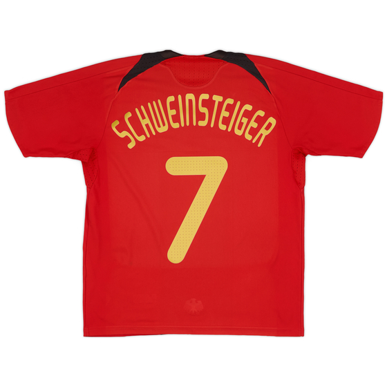 2008-09 Germany Away Shirt Schweinsteiger #7 - 9/10 - (XL.Boys)