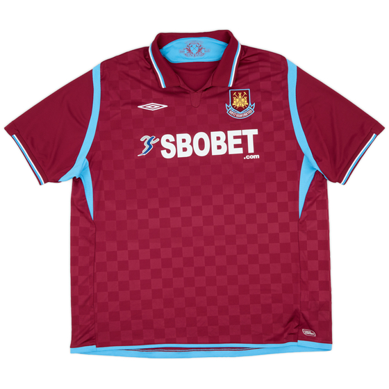 2009-10 West Ham Home Shirt - 9/10 - (3XL)