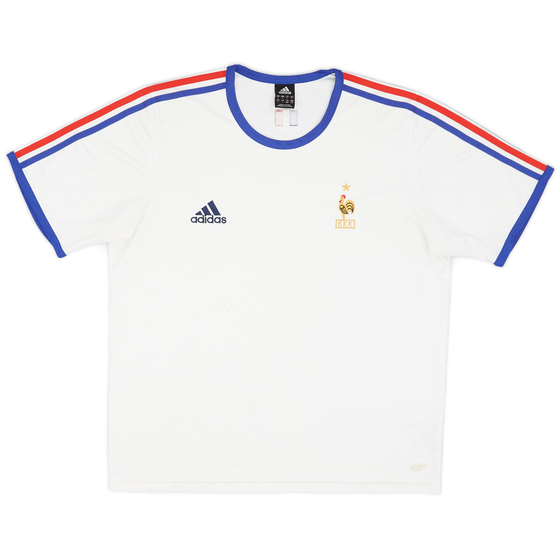 2003-04 France adidas Training Shirt - 5/10 - (L)