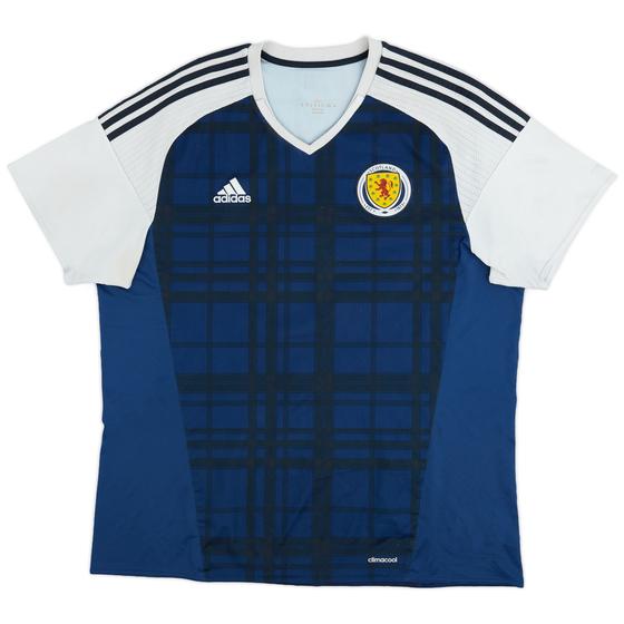 2015-17 Scotland Home Shirt - 7/10 - (XL)