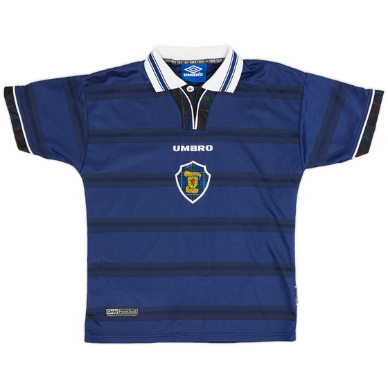 1998-00 Scotland Home Shirt - 9/10 - (L.Boys)