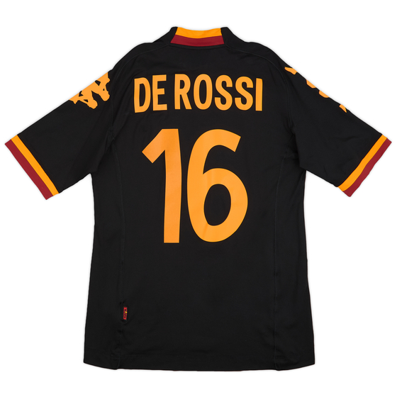 2012-13 Roma Third Shirt De Rossi #16 - 9/10 - (L)