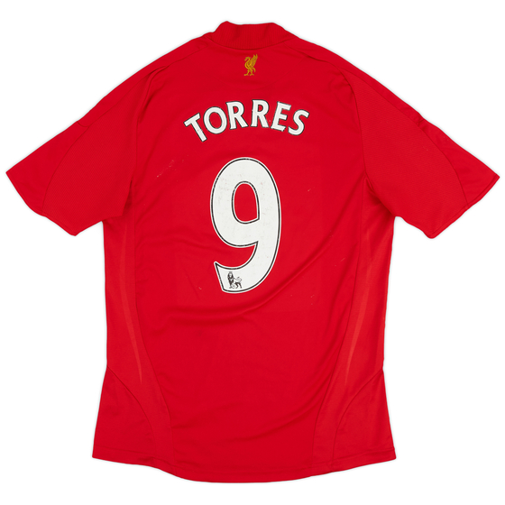 2008-10 Liverpool Home Shirt Torres #9 - 5/10 - (S)