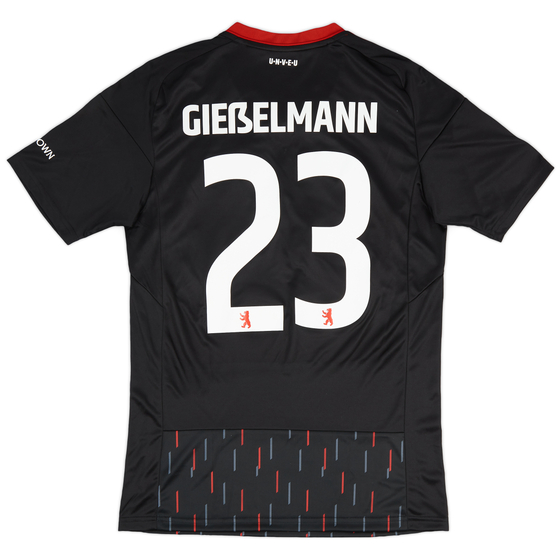 2022-23 Union Berlin Match Issue Europa League Third Shirt Gießelmann #23