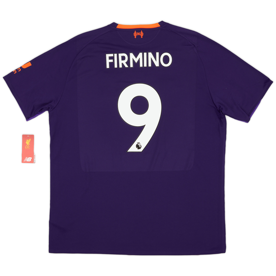 2018-19 Liverpool Away Shirt Firmino #9 (XL)