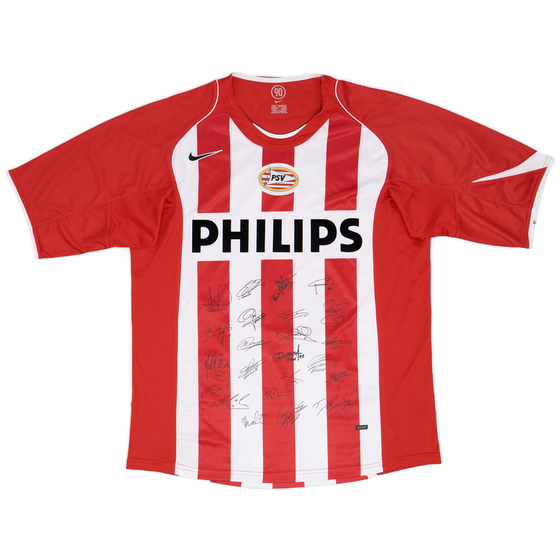 2004-06 PSV 'Signed' Home Shirt - 9/10 - (L)