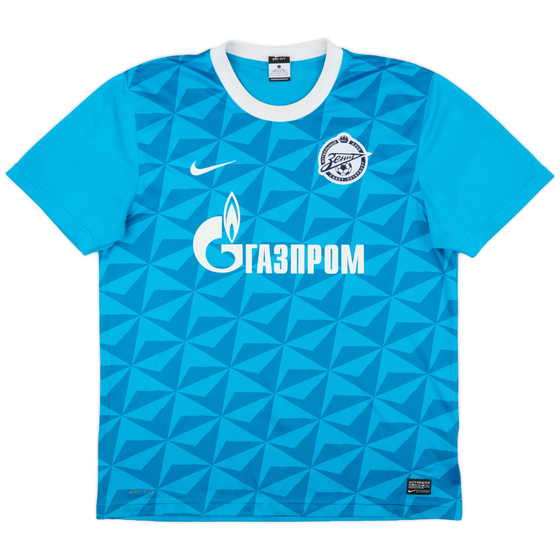 2011-12 Zenit St. Petersburg Home Shirt - 9/10 - (L)