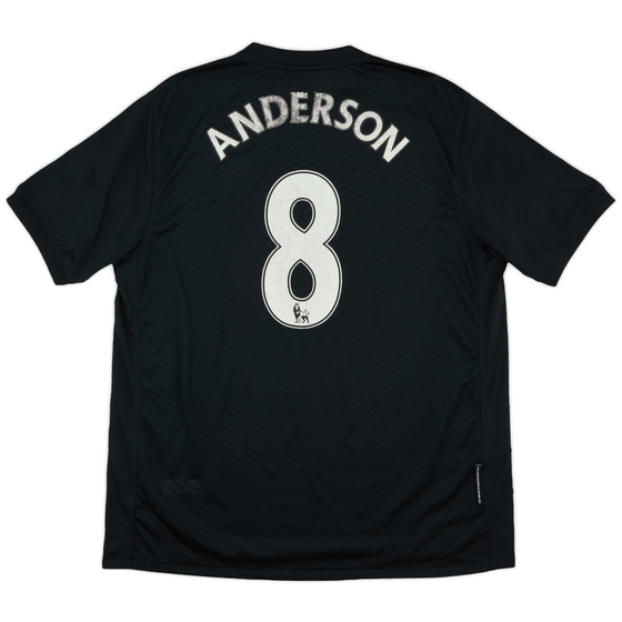 2009-10 Manchester United Away Shirt Anderson #8 - 6/10 - (L)