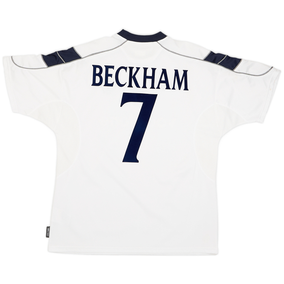 2000-01 Manchester United Away Shirt Beckham #7 - 8/10 - (XL)
