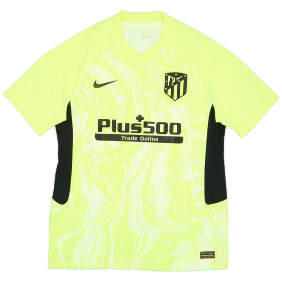 2020-21 Atletico Madrid Player Issue Vaporknit Third Shirt - 10/10 - (M)