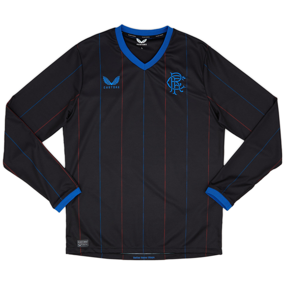2022-23 Rangers Fourth L/S Shirt - As New
