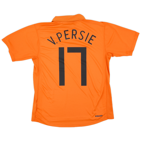 2006-08 Netherlands Home Shirt V.Persie #17 - 9/10 - (M)