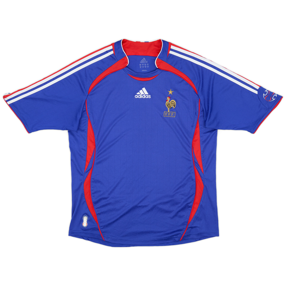 2006-07 France Home Shirt - 9/10 - (XL.Boys)