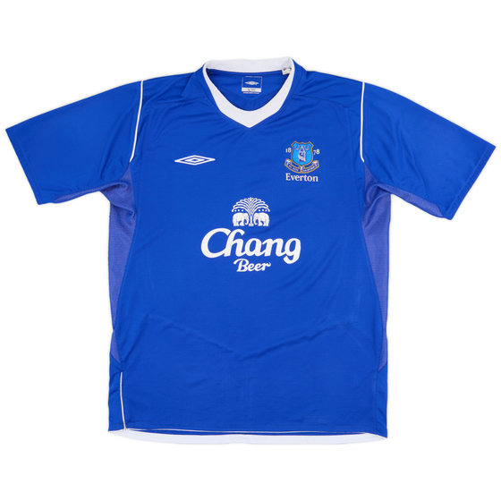 2004-05 Everton Home Shirt - 8/10 - (L)