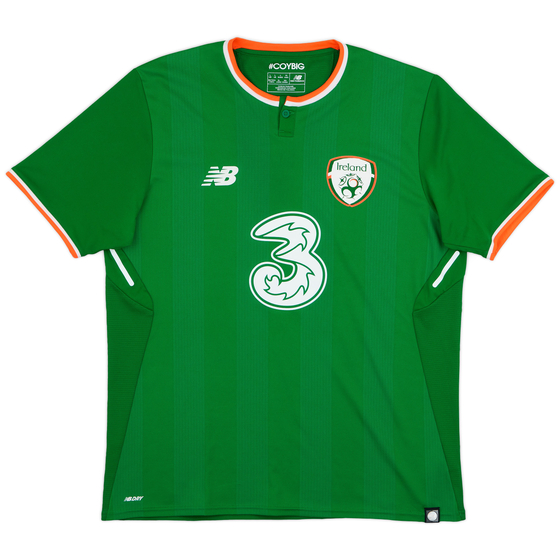 2017-18 Ireland Home Shirt - 8/10 - (L)