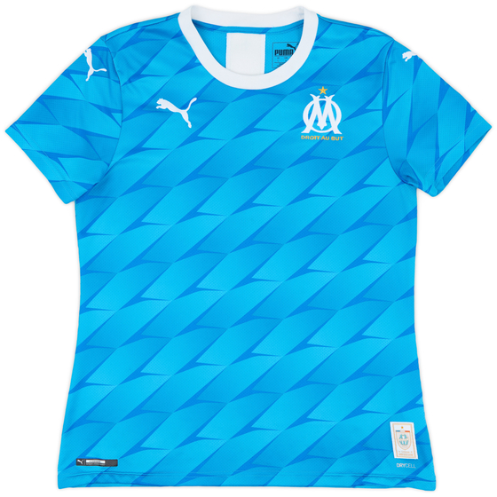 2019-20 Olympique Marseille Away Shirt - 8/10 - (Women's L)