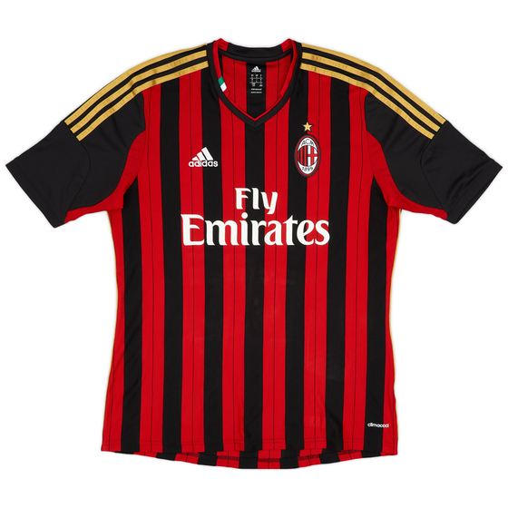 2013-14 AC Milan Home Shirt - 7/10 - (L)