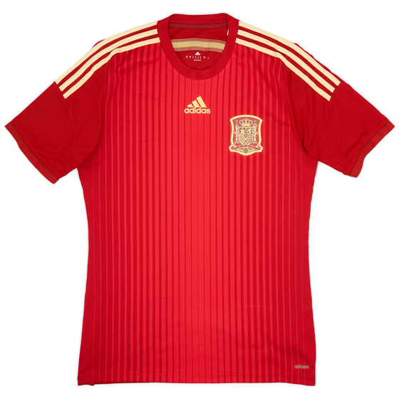 2013-15 Spain Player Issue Home Shirt - 9/10 - (L)