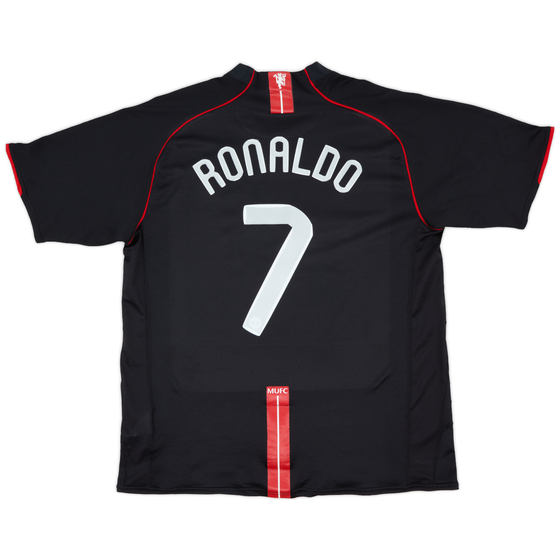 2007-08 Manchester United Away Shirt Ronaldo #7 - 7/10 - (XL)