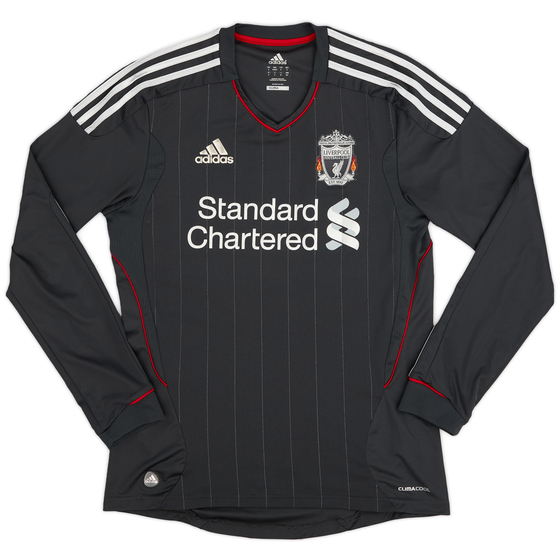 2011-12 Liverpool Away L/S Shirt - 8/10 - (S)