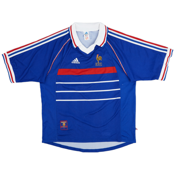 1998-00 France Home Shirt - 7/10 - (L)