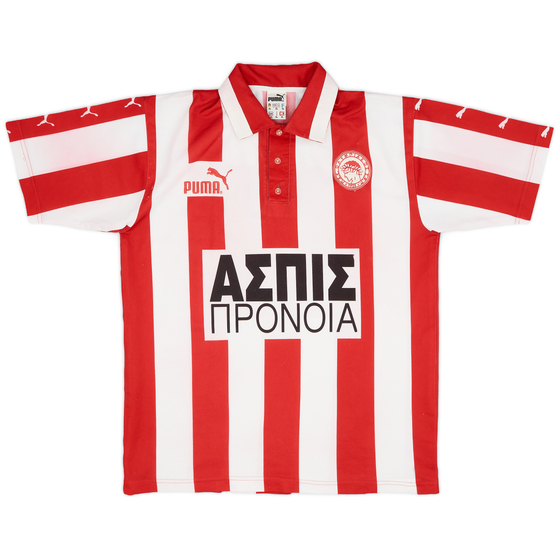 1997-99 Olympiakos Home Shirt - 7/10 - (XL)