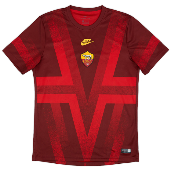 2019-20 Roma Nike Training Shirt - 9/10 - (M)